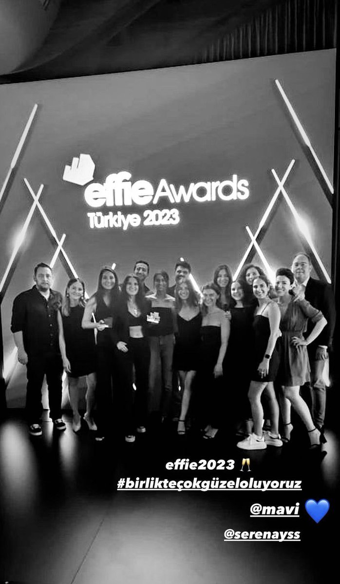 #SerenaySarıkaya ve Mavi iş birliği, Effie Awards 2023’te “Birlikte Çok Güzel Oluyoruz” reklam kampanyasıyla gümüş ödül kazandı. 🩵