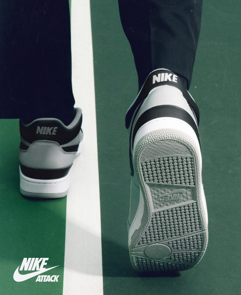 Originally introduced in 1984, the Nike Attack is re-released to celebrate the spirit of rebelliousness and legendary sports icon, John McEnroe.⁠ ⁠ Releasing tomorrow 6/23 at Concepts BOS and NYC.⁠ ⁠ #nike #travisscott⁠