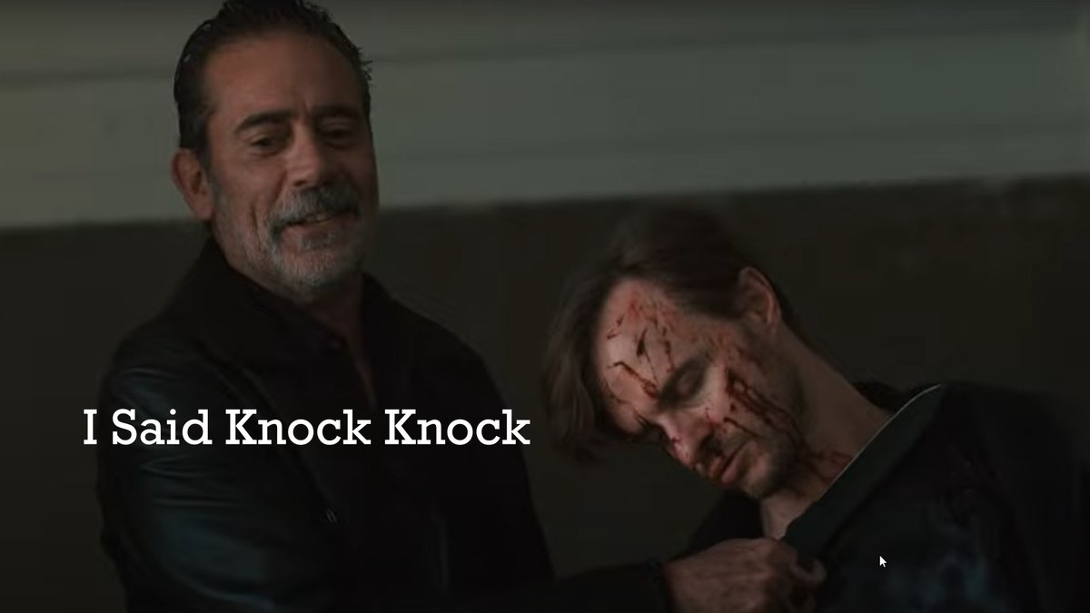 I Said Knock Knock @DeadCityAMC  #TheWalkingDead #TheWalkingDeadDeadCity