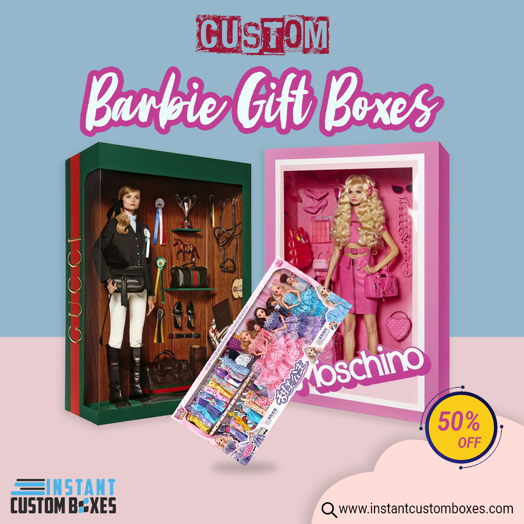 Instantcustomb1's tweet image. Make your own Custom Barbie Boxes at 50% Off. Our Barbie boxes are perfect for storage, organization, gifts, and more! 

𝐕𝐈𝐒𝐈𝐓 𝐎𝐔𝐑 𝐖𝐄𝐁𝐒𝐈𝐓𝐄:
instantcustomboxes.com/product/custom…

Call Us At (888) 801-6597

#barbieboxes #barbiegiftboxes #toyboxes #Doll #shipping #Packaging