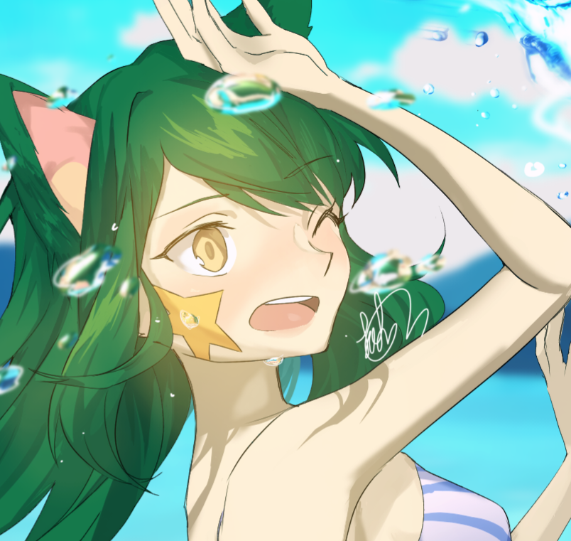 F11ora's tweet photo. Just a close-up 🌊⛱️
.
#animeedits #art #artist  #animememes #artwork #animecosplay #animegirl #animation #kawaii #chibi #illustration #illustrationartists #illustrator #commissionsopen #commissions #sasuchi_support #drawing 
#WIP  #neko #cat https://t.co/n8UqOrTBom