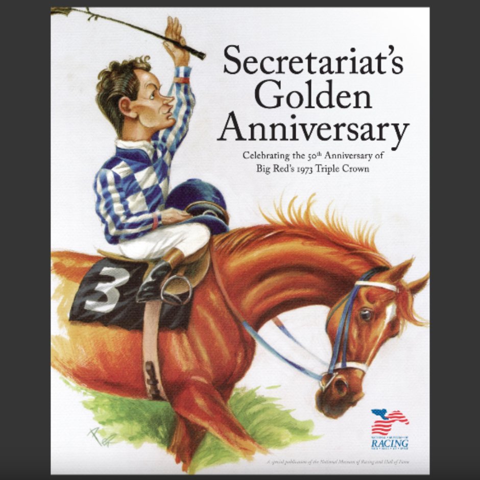 Three weeks from today (on July 13), the #Secretariat50thAnniversary celebration continues with the opening of the National Museum of Racing’s special exhibition honoring the accomplishments and enduring legacy of Secretariat. Learn more: racingmuseum.org/exhibits/treme…