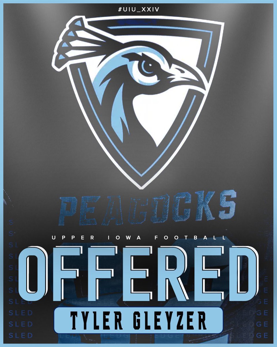 After a great phone call with <a href="/Coach_Hoskins/">Jason Hoskins</a> I am excited to receive an offer from <a href="/Upper_Iowa_FB/">Upper Iowa Football</a>