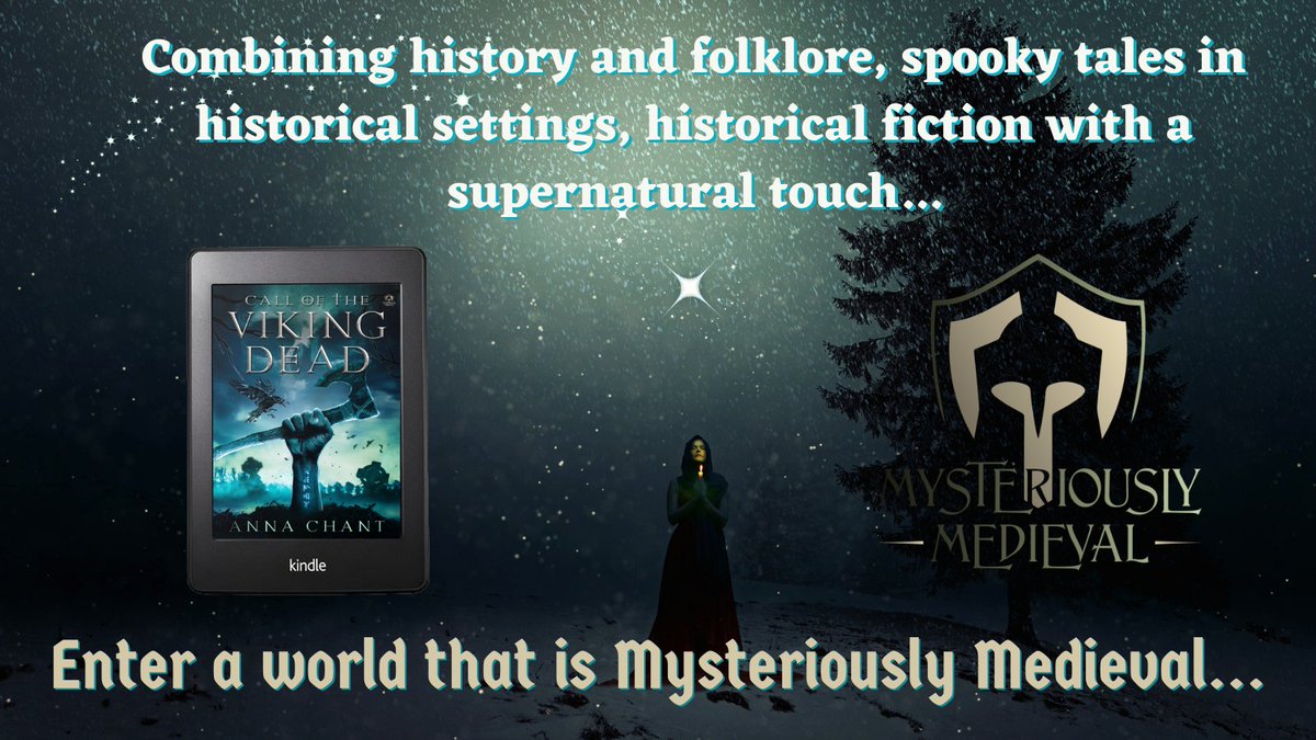 Blending history, folklore, myths, legends & superstition - enter a world that is Mysteriously Medieval...

Bk1: Call of the Viking Dead available in #Kindlebook and #paperback mybook.to/vikingdead
FREE with #KindleUnlimited