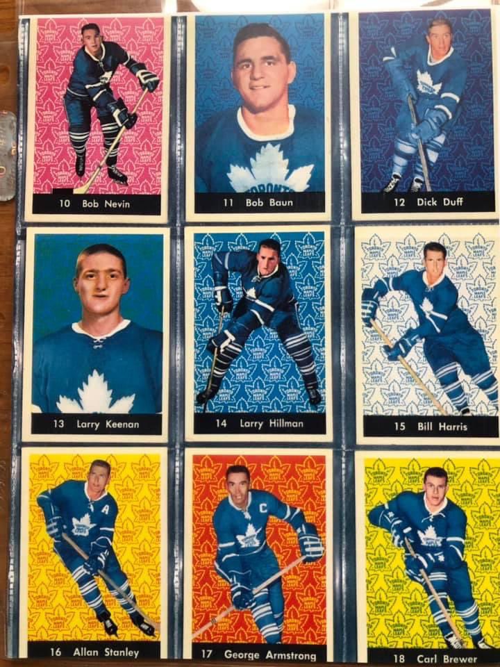 Claude6Landry's tweet photo. Card Reprints
#BobNevin #BobBaun #DickDuff #LarryKeanan #LarryHilman #BillHarris #AllanStanley #GeirgeArmstrong #CarlBrewer https://t.co/qGoYQsnZI9