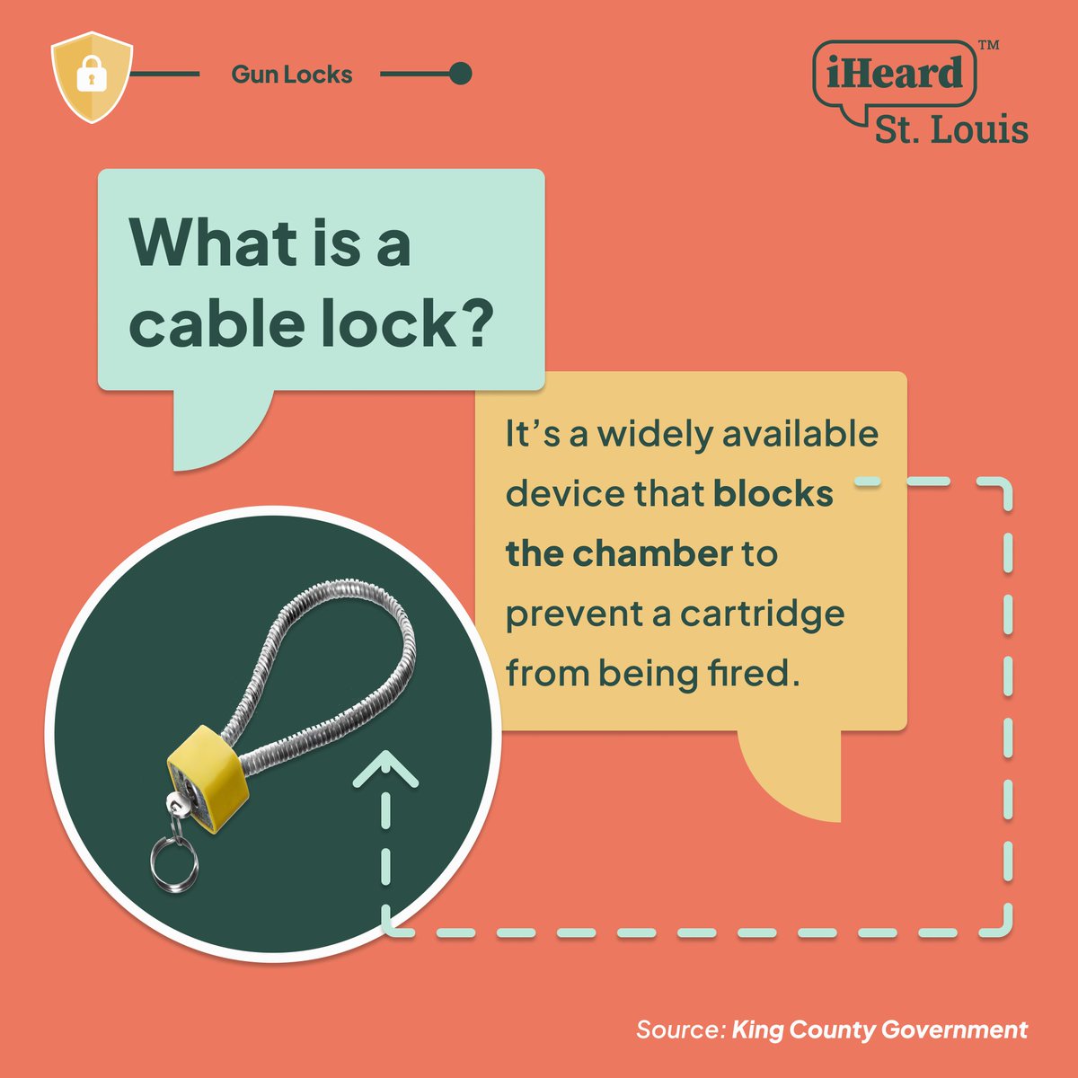iheard_stl's tweet photo. Want to learn how to use a gun lock properly?
Watch “Lock It For Love’s” short YouTube video on gun safety, which includes a demonstration from STL Metropolitan Police on how to lock a gun.
Get a gun lock now and create a safer environment for everyone.
#iHeardSTL #GunLocks https://t.co/UPZj6T5zTx