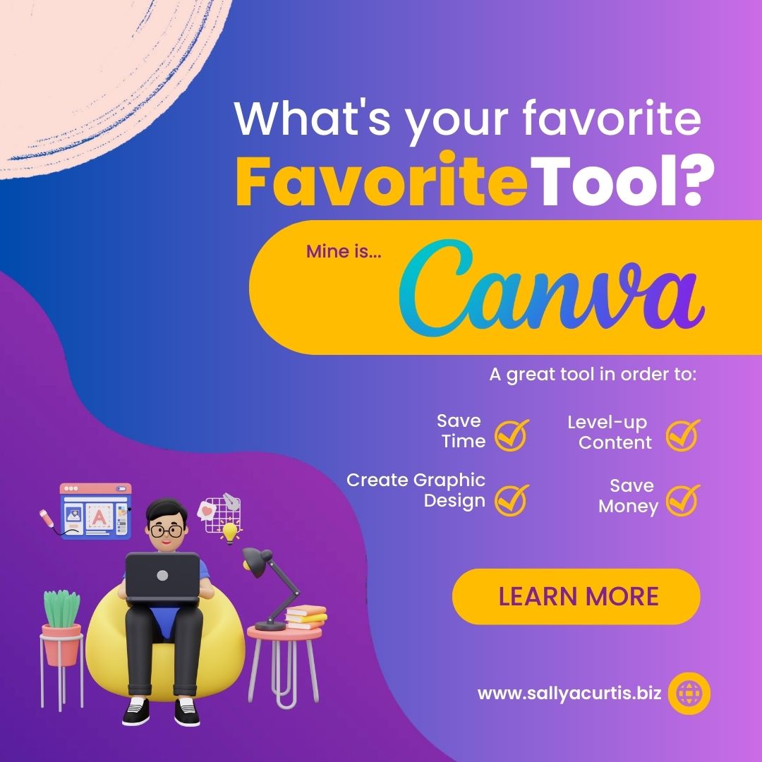 SallyACurtis's tweet image. 🌟 As a content repurposing wiz, I rely on Canva to help me save time and create more content. ✨ What&apos;s your favorite tool? Share in the comments below and let&apos;s amplify our creativity together! 🚀💡 #FavoriteTools #ContentRepurposing #SallyACurtis #DigitalMarketing