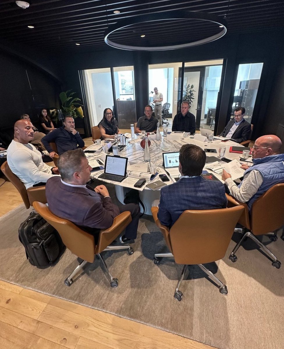 Extremely productive (7 hour) board meeting with our <a href="/XFL2023/">XFL</a> ownership and executive team today. 

We achieved some nice successes in our first season and more importantly, we learned some valuable lessons as well. This is a gritty, passionate, powerhouse group .