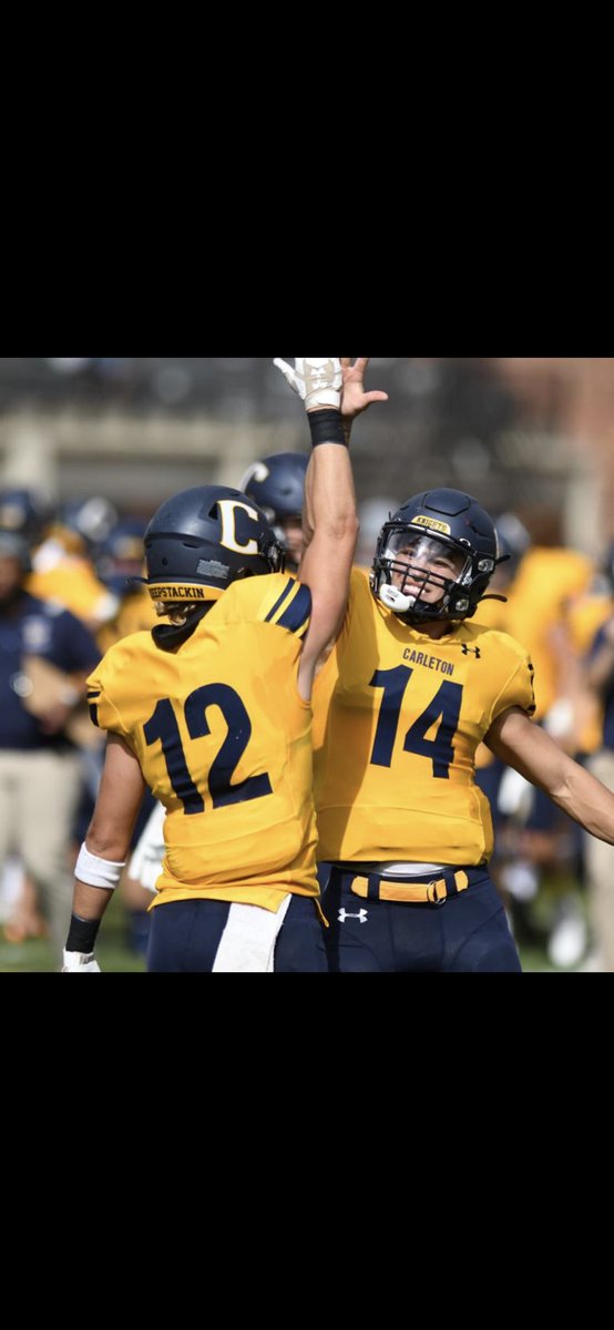 JayKanazawa's tweet photo. After a great phone call with ⁦⁦@CoachKent56⁩ , I am so thankful to have received an offer from the prestigious Carleton College! Thank you Coach Kent &amp; @CoachBobDavies⁩ for this opportunity🙏🏽. ⁦@SchleyRecruits⁩ ⁦@AlfordCoach⁩ ⁦⁦@CoachMcCorkle20⁩ https://t.co/Ke6BZXrXX0