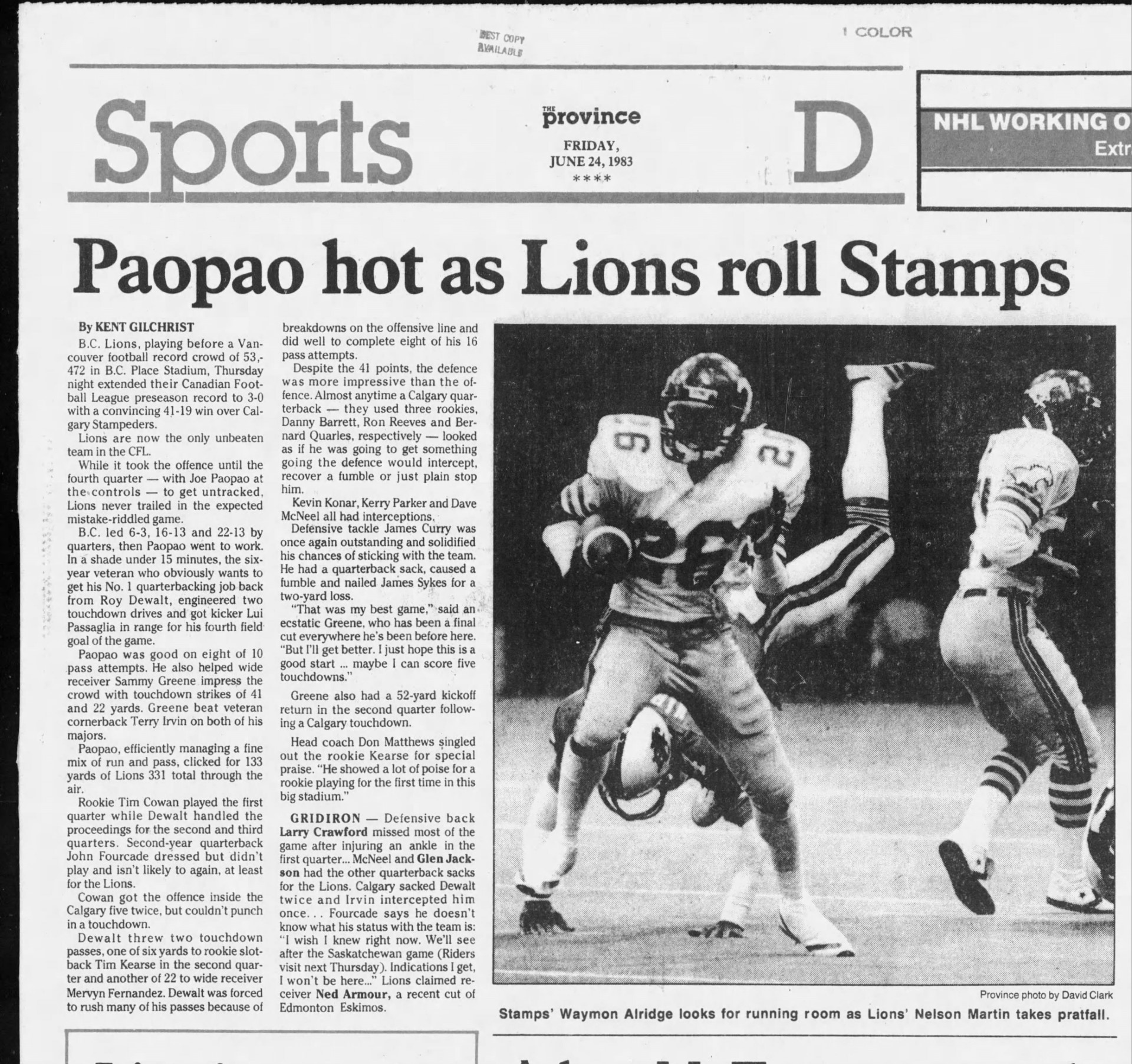 Gord McIntyre On Twitter Tomorrow Marks The 40th Anniversary Of bc-lions-pro-sports-teams-wiki