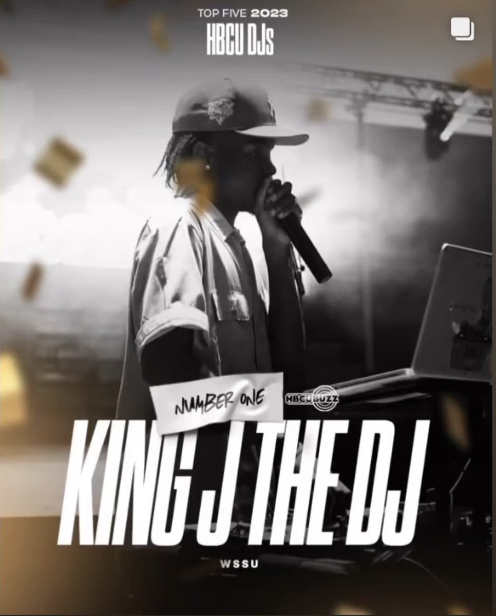 ATTN #WSSU 

PROUD TO ANNOUNCE THAT OUR DJ, <a href="/kingjthedj_/">KING J THE DJ👑</a>, IS OFFICIALLY THE #1 HBCU DJ IN THE COUNTRY!

WE APPRECIATE EVERYONE WHO VOTED!

WINSTON VS EVERYBODY!

WINSTON IN 7 EVERY TIME!