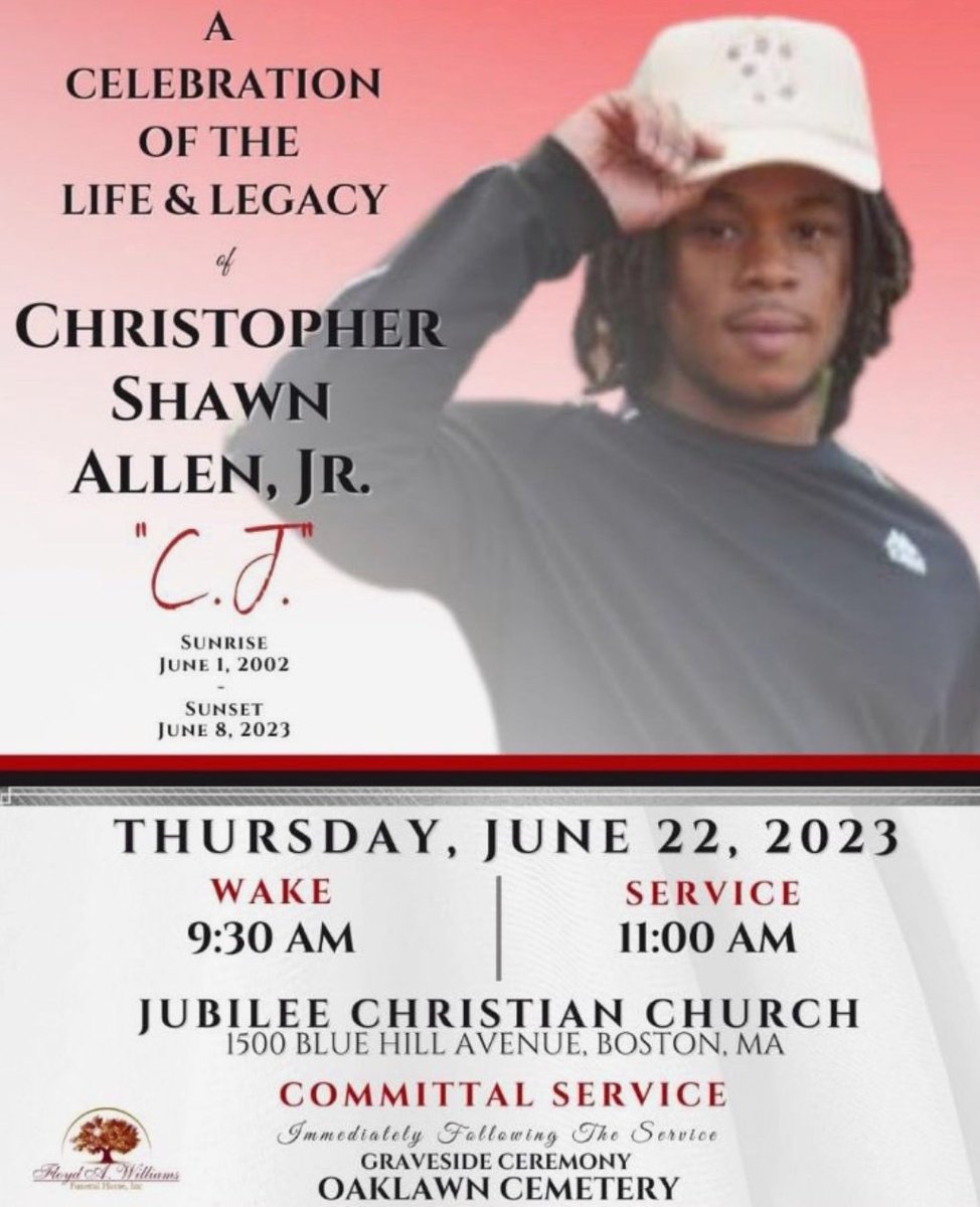 Tons of smiles as stories were shared, not a dry eye in the house as we celebrated the life &amp; legacy of Christopher Shawn Allen Jr. We love and miss you CJ, we will always remember you, we are all better people for knowing you! #11 #MelrosePS