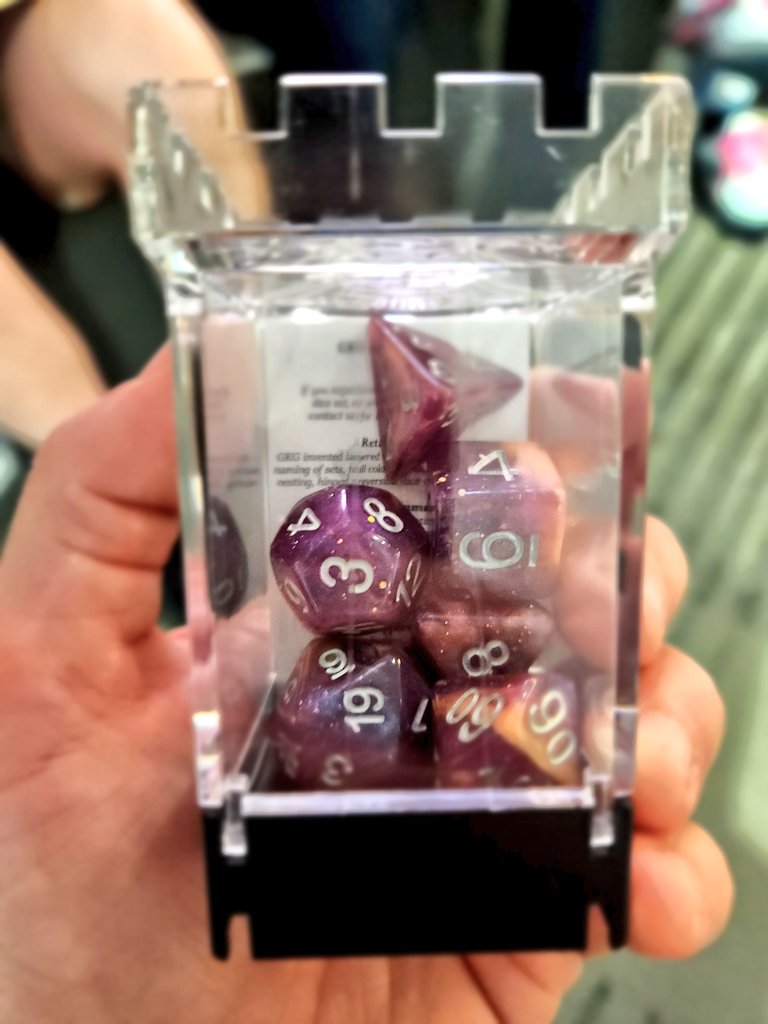 New dice acquired! #Origins2023 #OriginsGameFair