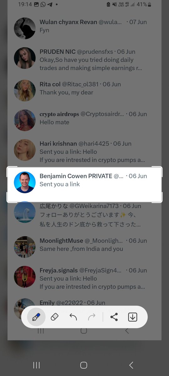 RaswinderP's tweet photo. @benjamincowen @benjamincowen is this your profile by da name of Benjamin Cowen private https://t.co/LGVHfJhi8u