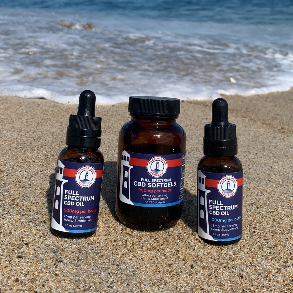 HarborHempCo's tweet image. Looking for a Full Spectrum CBD? Harbor Hemp has you covered with both CBD oil and Softgel options in a variety of dosages for people and pets! ⁠
⁠
SHOP NOW: harborhempcompany.com/product-catego…
⁠
#cbdoil #fullspectrumcbd #zerothc #cbd #cbdseltzer #watersolublecbd #labtested #newengland