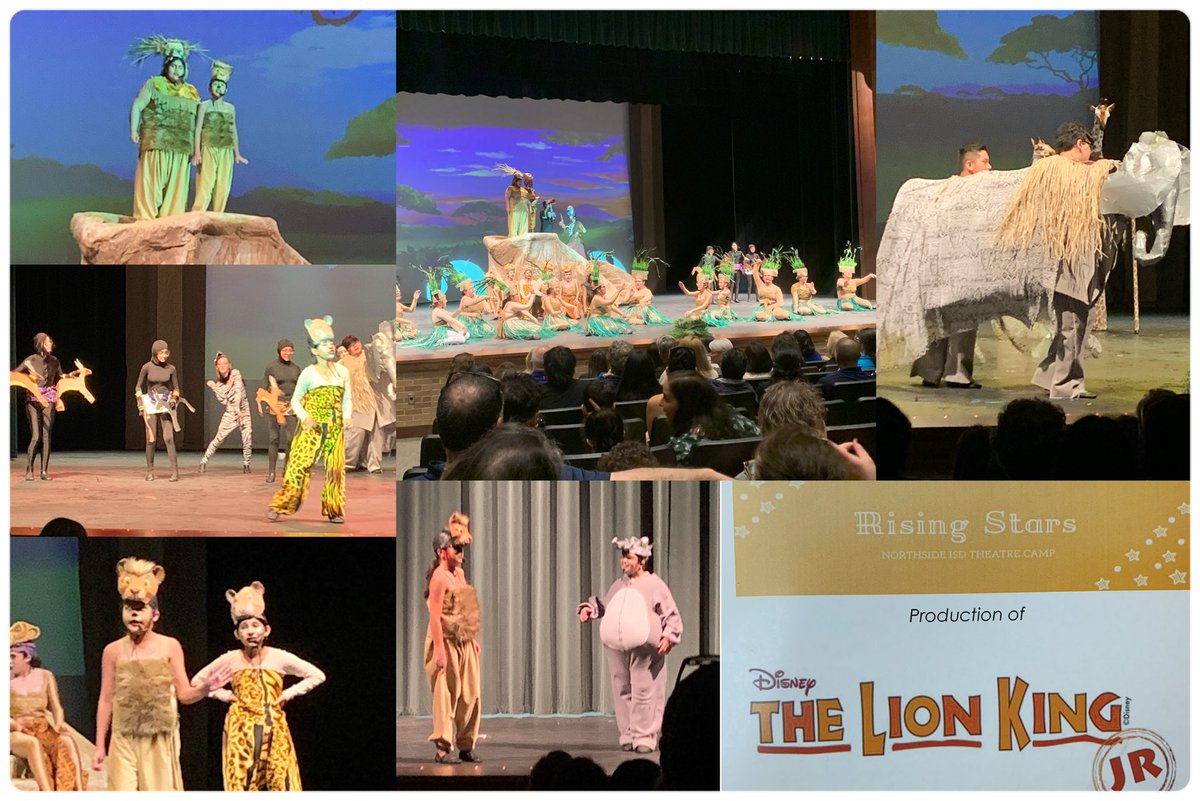 We are PROUD of our Eleven Wolverines who did an amazing job as part of the cast and crew of Northside’s Rising Stars production of The Lion King Jr! #WeAreZachry