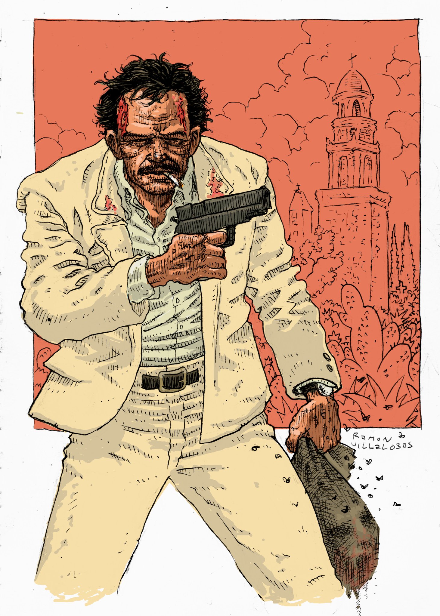 Minovsky on Twitter "RT RamonVillalobos drew my guy warren oates