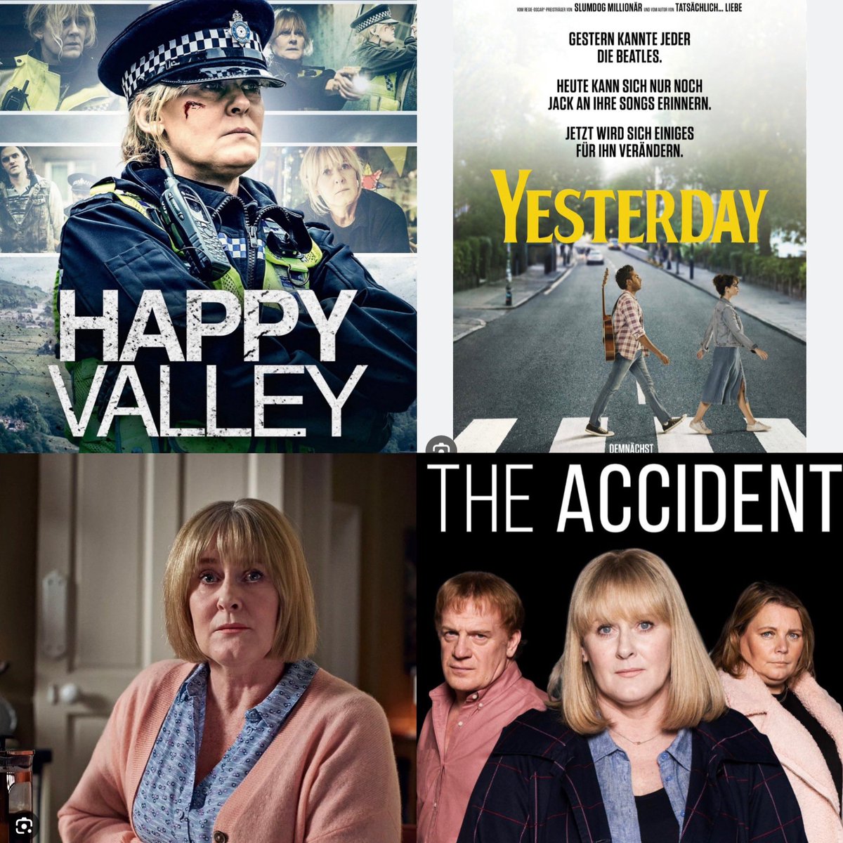 s_cooke88's tweet photo. I need to pack for holiday but all I’ve managed to do is download bits for the flight 🤭Book recommendations are needed please #SarahLancashire #Happyvalley #talkingheads #ihatepacking #needalongerflighttowatchitall #allinclusivehereicome #procrastinating https://t.co/9qiE8HCZ1j