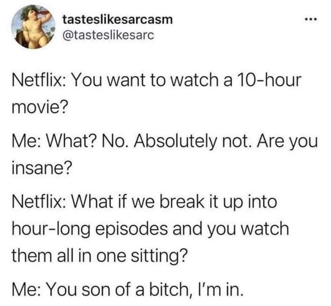 #bingewatching 😆😜😉