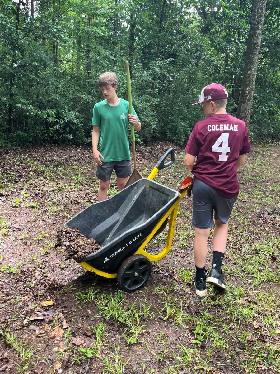 Day one of the Project 412 Community Service Project. 

#WildcatPride | #WildcatBaseball