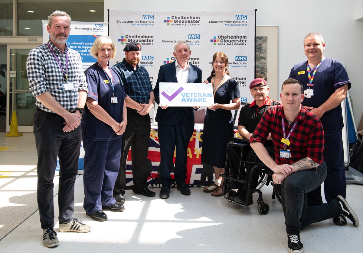 Gloucestershire Hospitals Armed Forces Advocates (@glosafa) on Twitter photo Proud moment in Armed Forces week that our Chief Executive is re-presented with the Veterans Aware award for our hospitals and Armed Forces community <a href="/gloshospitals/">Gloucestershire Hospitals NHS Foundation Trust</a> Proud moment in Armed Forces week that our Chief Executive is re-presented with the Veterans Aware award for our hospitals and Armed Forces community <a href="/gloshospitals/">Gloucestershire Hospitals NHS Foundation Trust</a>