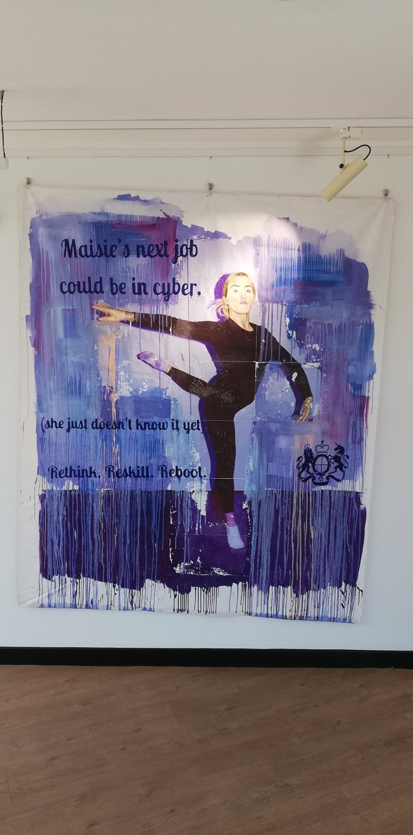 Stunning artwork!
Fantastic message!
'Maisie's next #job could be in #cyber, she just doesn't know it yet!'
#Rethink
#Reskill
#Reboot
#YouCanBeAnything
#DoWhatYouLove
#FutureReady @DameAllans