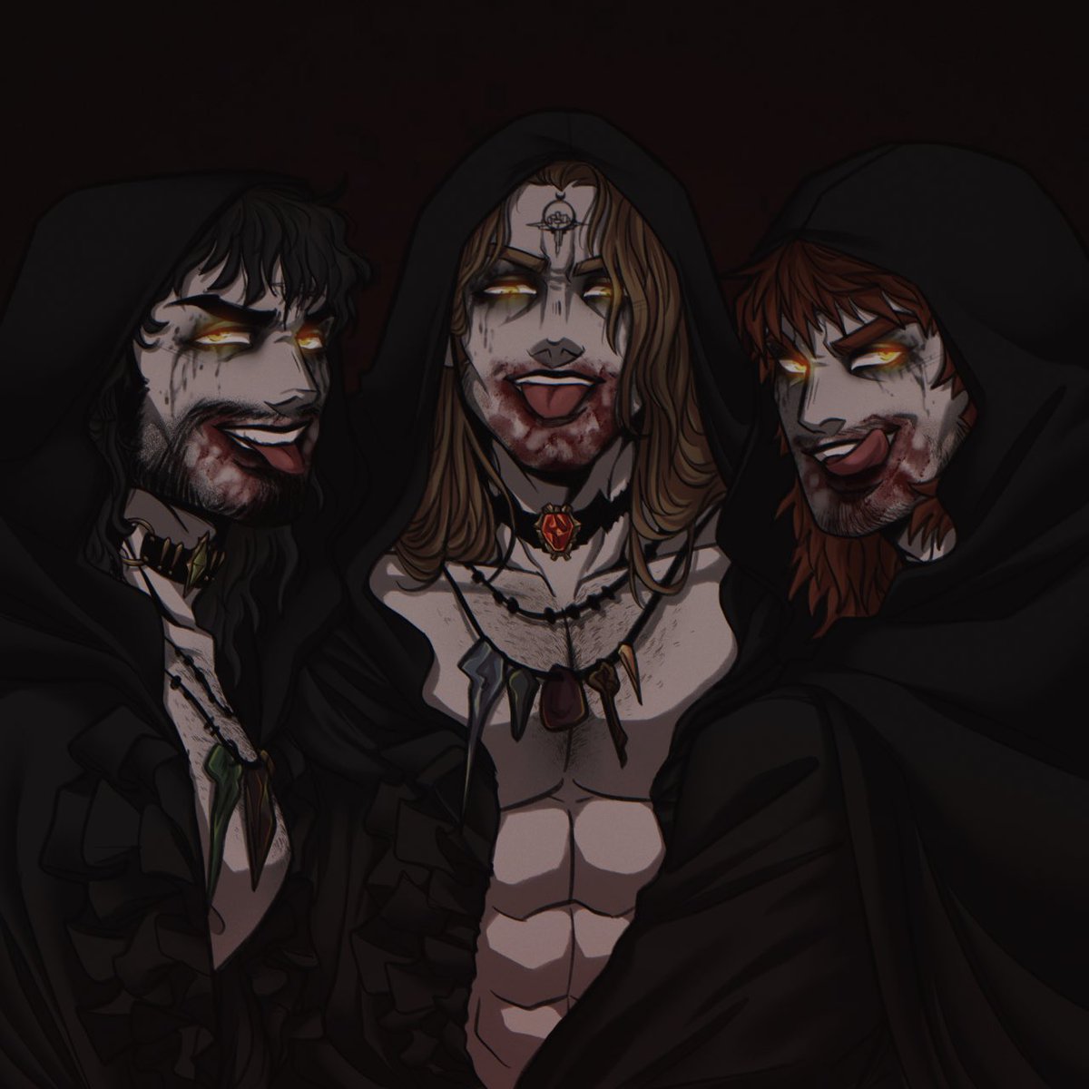 “Ah feasting with the Fam…ass holes always took the bigger portions for themselves.”