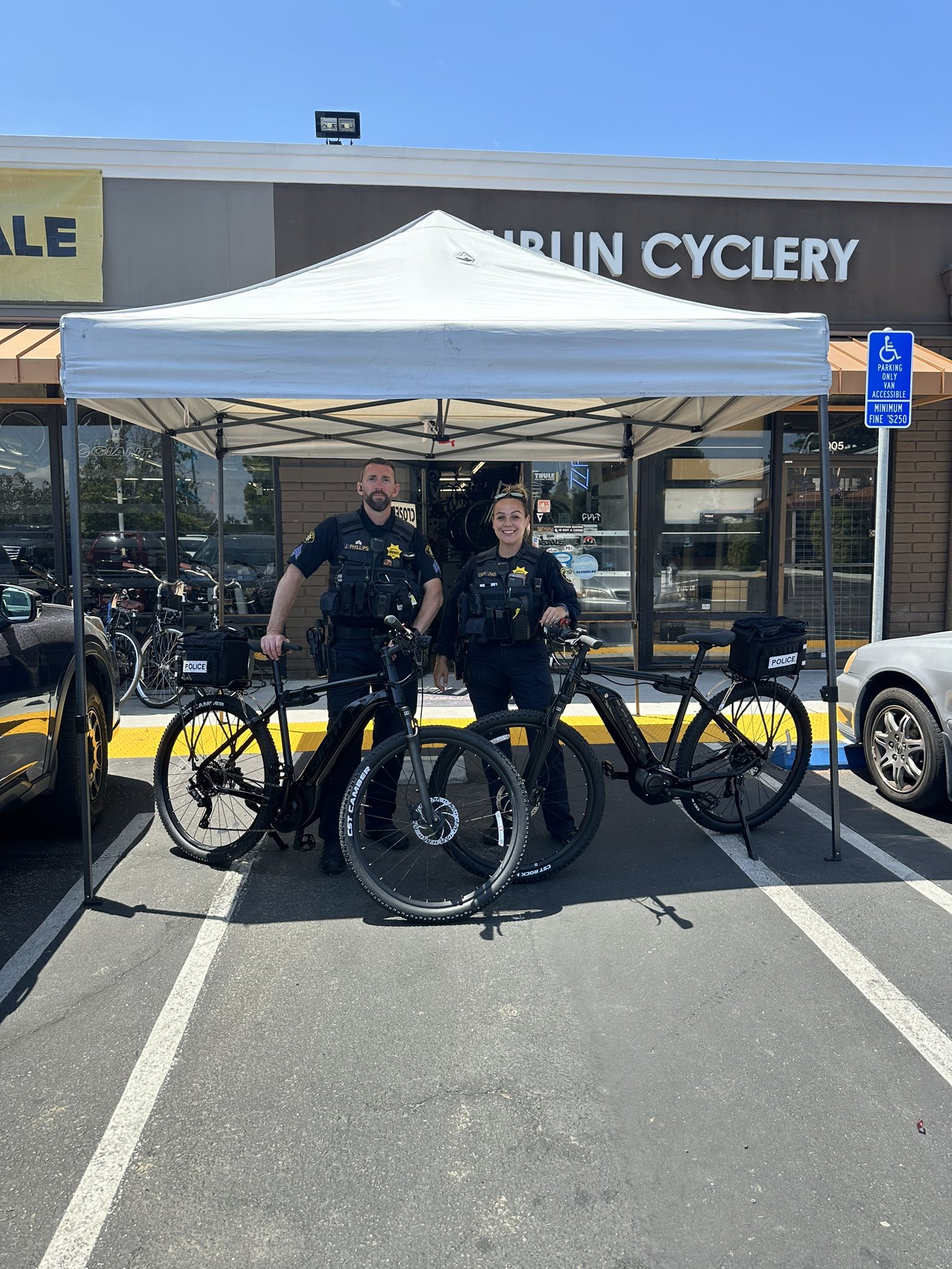 Giant police bike new arrivals