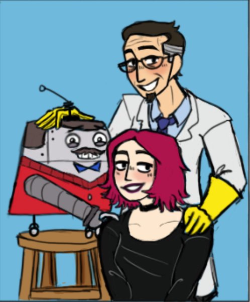 sometimes a family is a mad scientist, a robot butler, and a clone of joan of arc #clonehigh