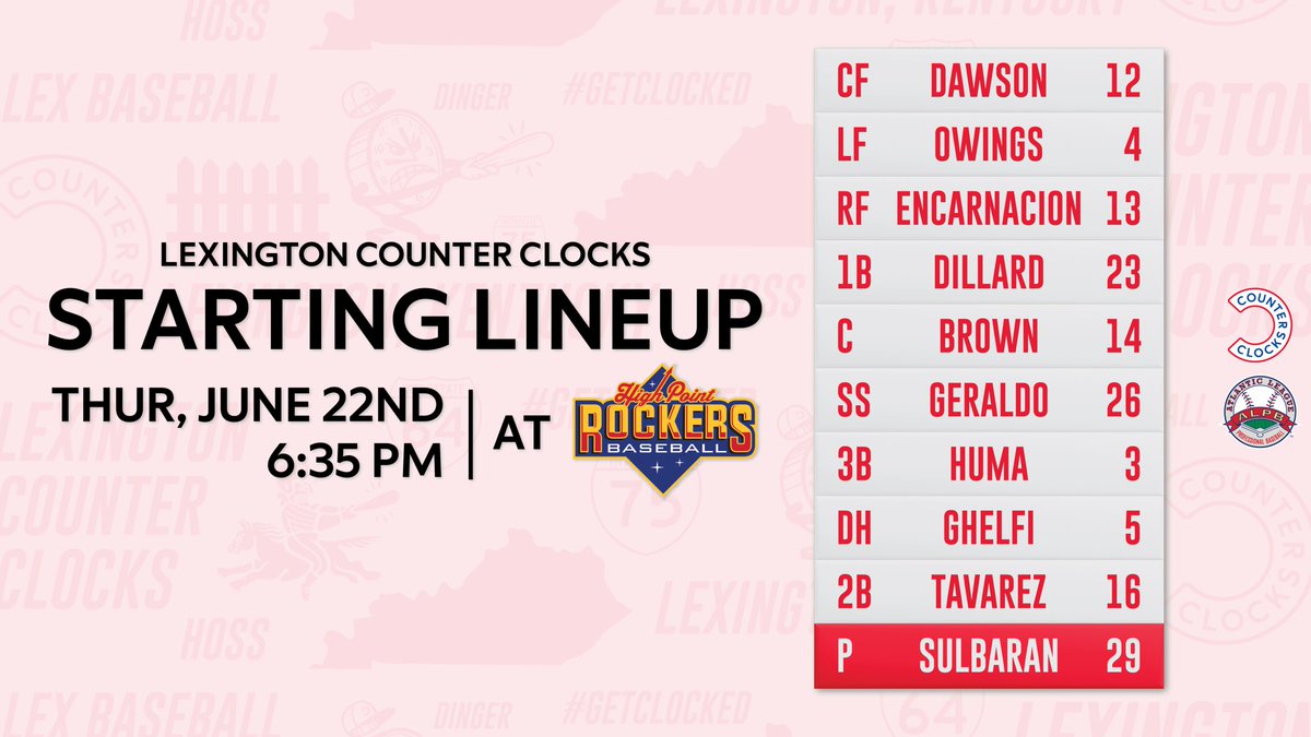 GoLexLegends's tweet image. Alright folks, game three starts now and here is your starting lineup ⏰ 

Watch on @FloBaseball 
🔗: flobaseball.tv/teams/10823640…

#letswinit #lexgoclocks