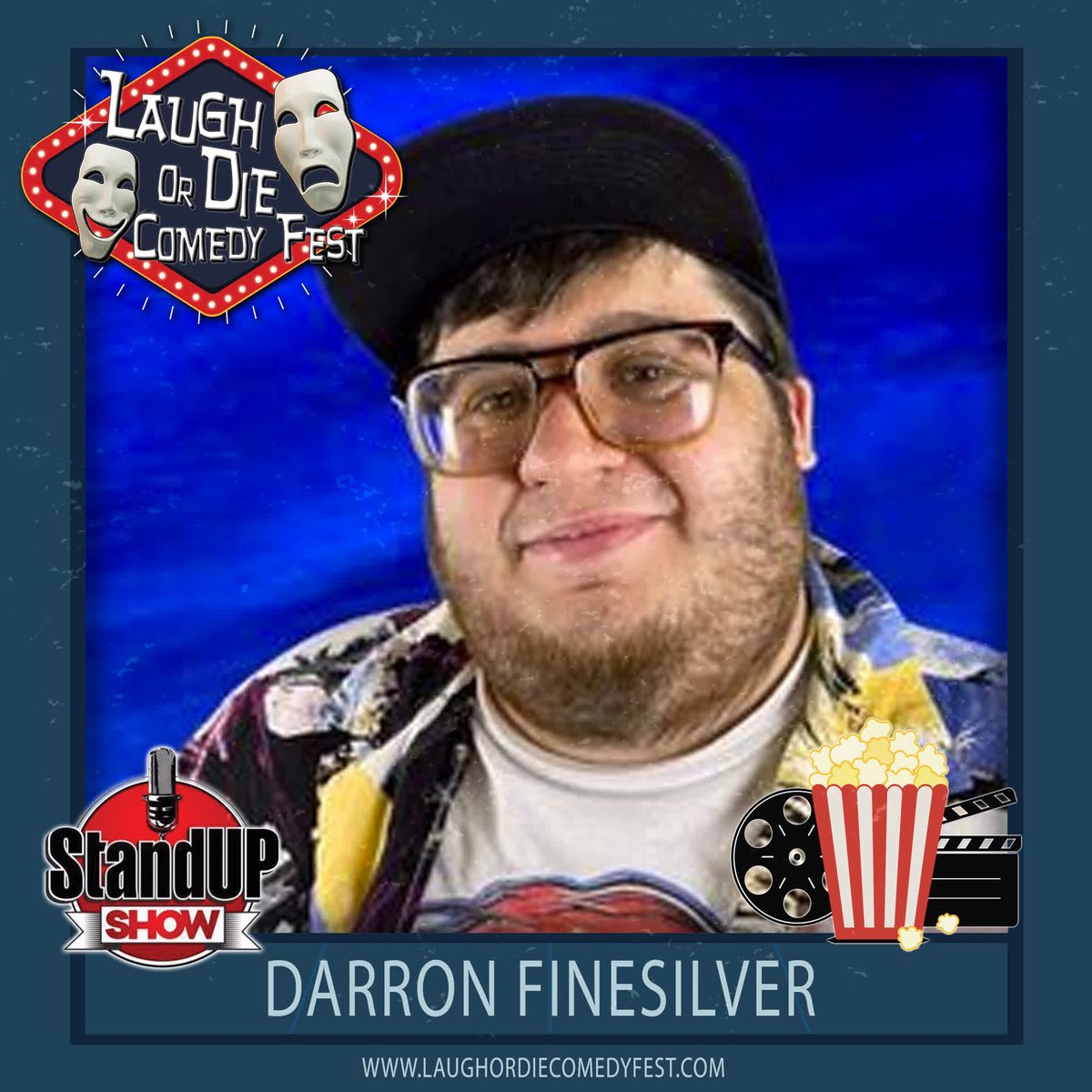 BreakingFateEnt's tweet image. The 2023 @LaughorDieFest is honored to welcome comedian Darron Finesilver!  laughordiecomedyfest.com