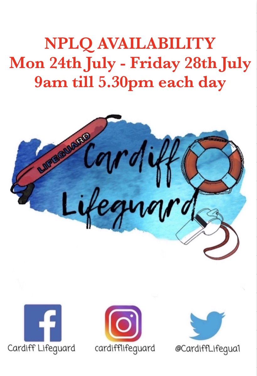 CardiffLifegua1's tweet photo. NPLQ COURSE #lifeguard #cardiff #leisure #student #leisure #campamerica #earnextracash #swimming #skillsforlife #getincontacttoday https://t.co/JoIsi7BoLL