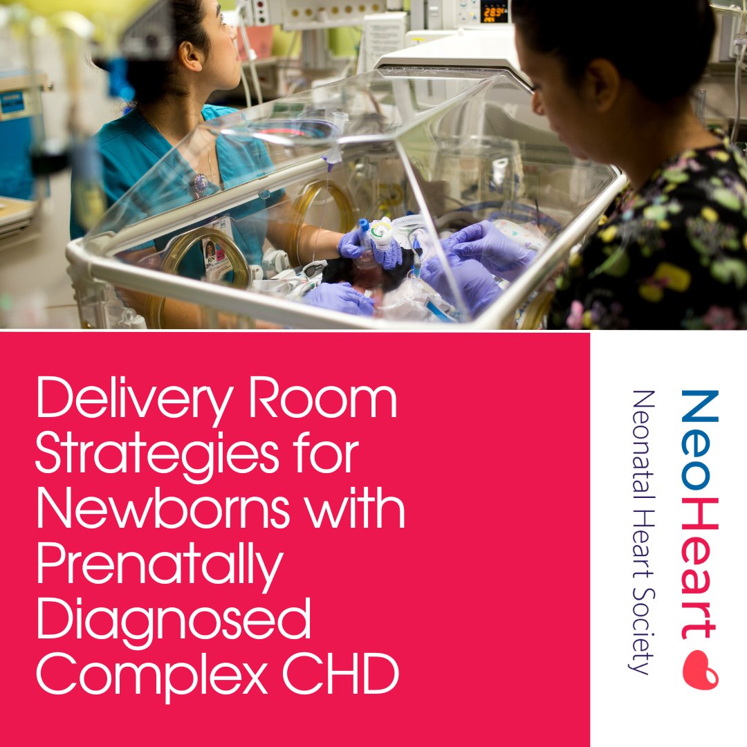 Don't miss #neoheart 2023! 💙 Delivery room strategies for #newborns with prenatally diagnosed complex #CHD ❤️ dropbox.com/s/pr2rgpzh53i9… #neotwitter #medtwitter #nicu #nicunurse #delivery #neonate #congenitalheartdisease #cvicu #cicu #MedEd