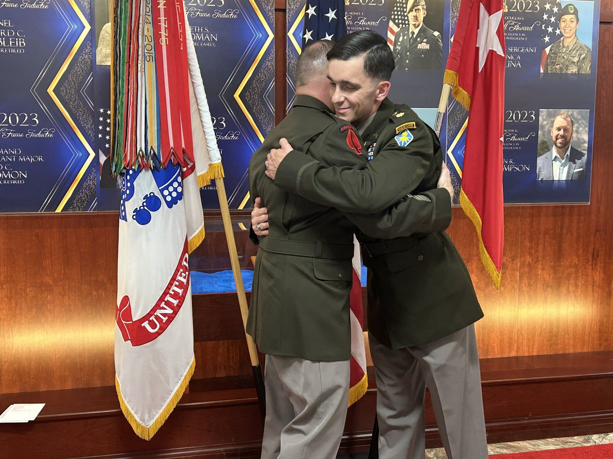 wolfpack_90's tweet image. Today was bittersweet! I was able to promote my well-deserving Aide to Major, but also farewell him on to his next adventure. Good luck Cory in your future endeavors! You and your family will be missed by Stacey and I. #PeopleFirst I #AlwaysOutFront