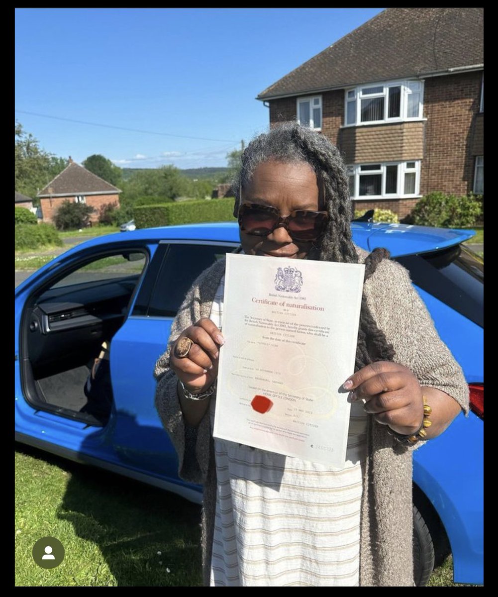 On this 75th anniversary after unspeakable injustice and trauma, this piece of paper is official. 7 years of fighting has come to an end.
“Weeping may last through the night, but joy comes in the morning “
#Windrush75 #WindrushGeneration #windrushLisa