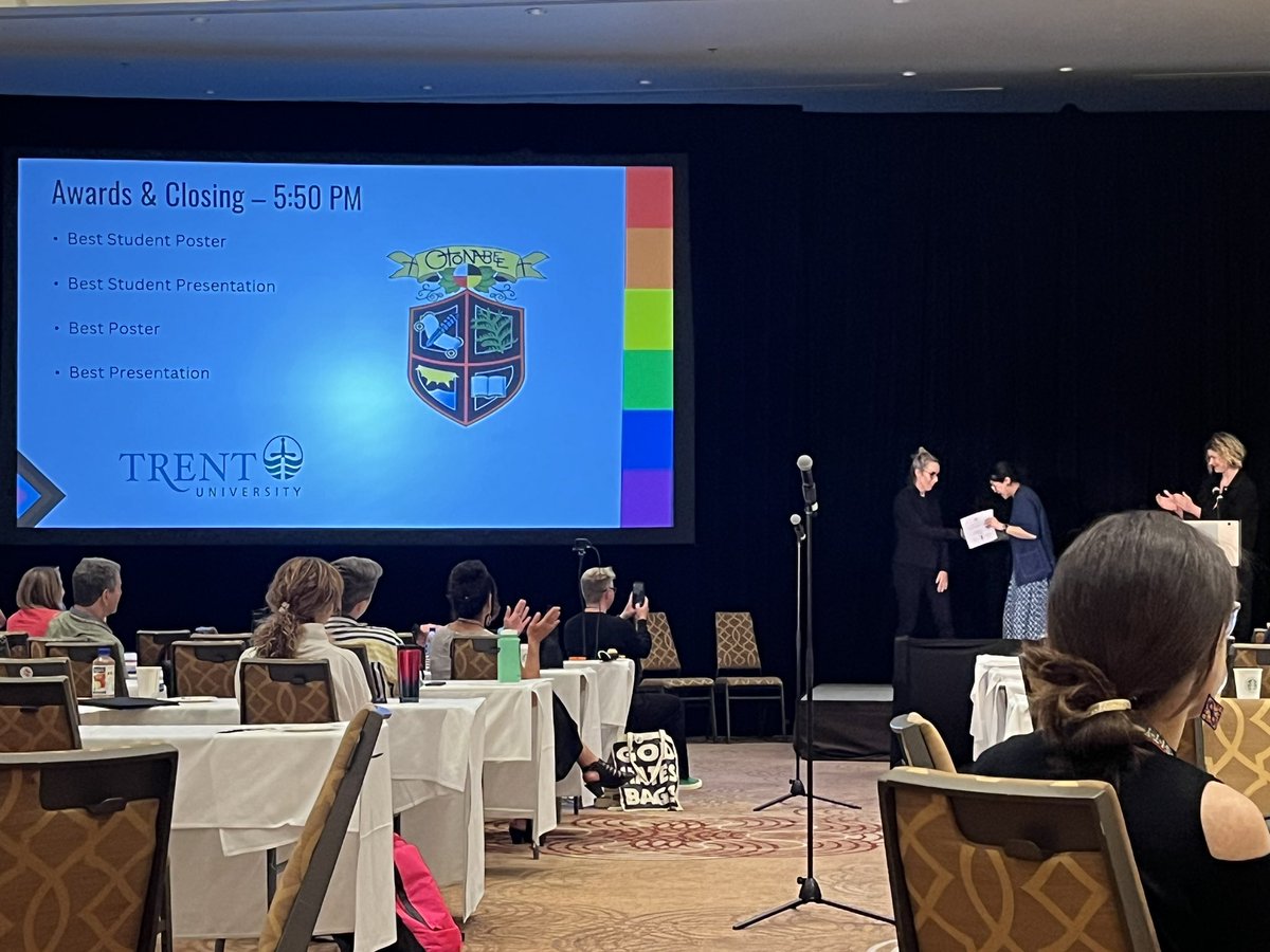 Hannah McCann (@binarythis) on Twitter photo The moment when <a href="/s_xuechen/">shirley xue chen</a> won best student paper for their talk “Who gets to be radically feminine” at #Preach2023 was fully like the Emmys, unforgettable The moment when <a href="/s_xuechen/">shirley xue chen</a> won best student paper for their talk “Who gets to be radically feminine” at #Preach2023 was fully like the Emmys, unforgettable