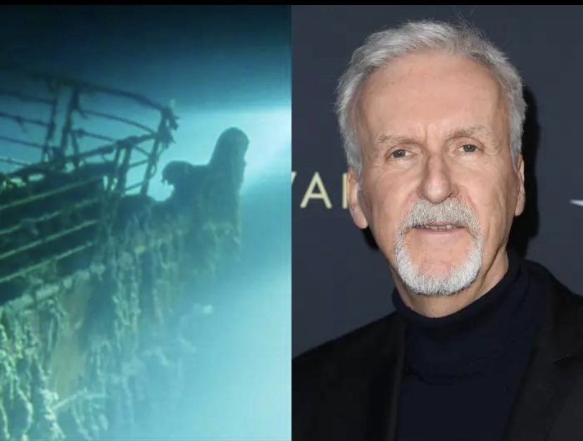 James Cameron, le réalisateur de Titanic, a visité l'épave du Titanic 33 fois...😳