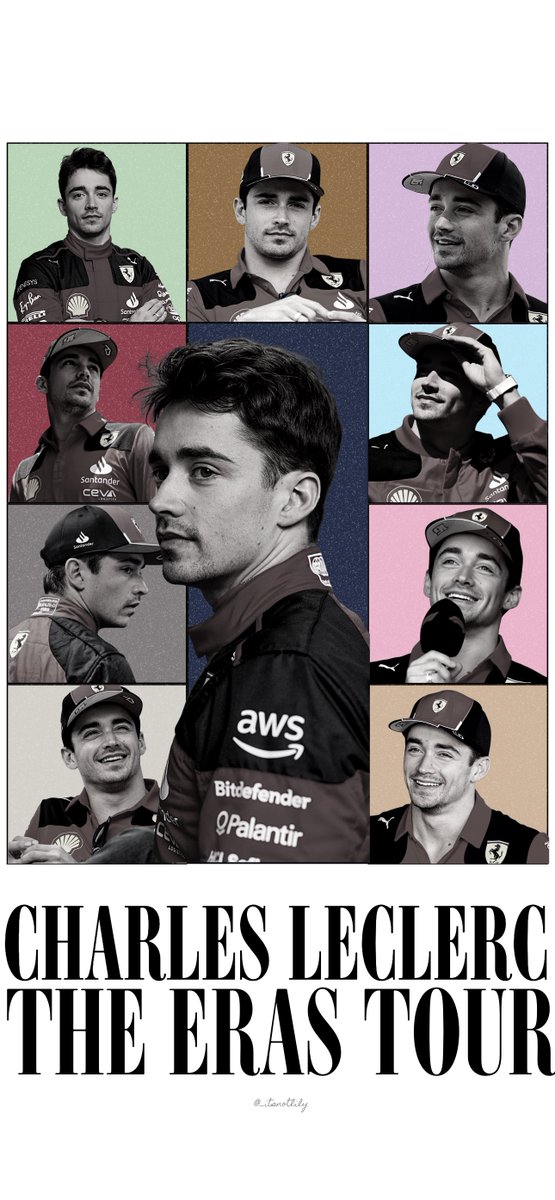 Charles Leclerc x The Eras Tour 🫶🏻 made by me!