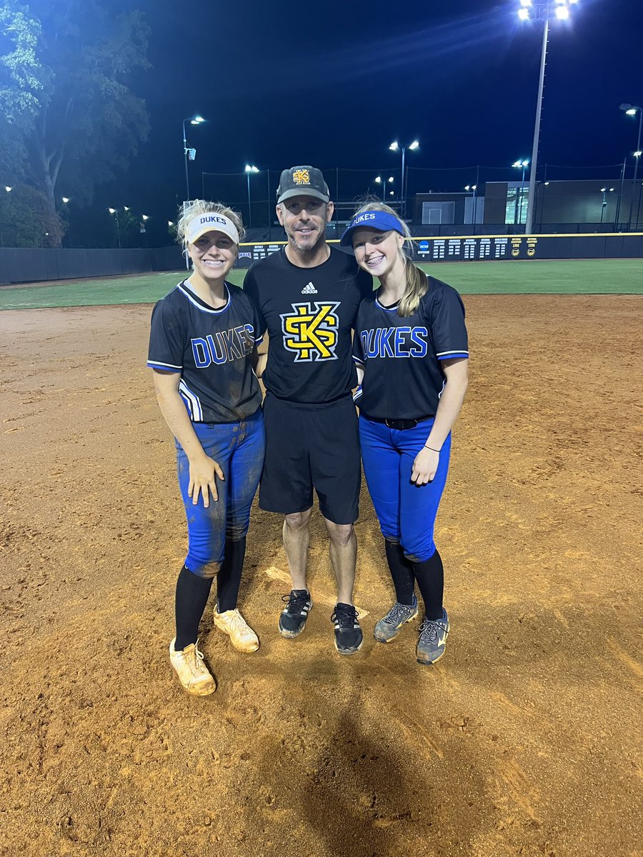 Thank you to <a href="/KSUOwlsSB/">Kennesaw State Softball</a> for putting on such a great camp yesterday! <a href="/greenecedar1/">Cedar Greene 2026</a> and I learned so much and had so much fun!! @DukesMontemayor <a href="/CoachDickey__/">Brea Dickey</a> <a href="/CoachHampton_/">Crystal Hampton</a>