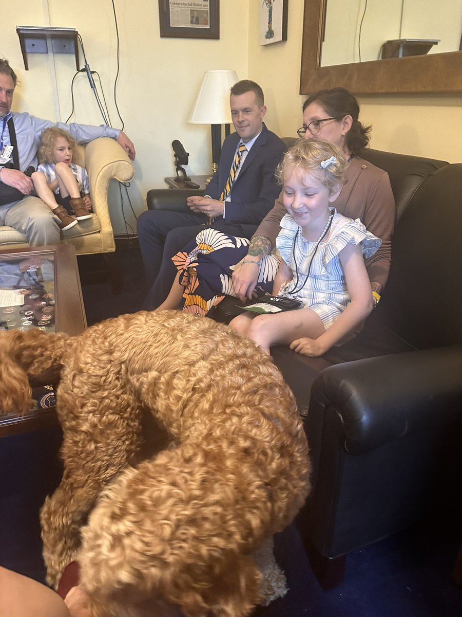 Amy DeLong 🟧 (@amyjdelong) on Twitter photo Thank you, <a href="/RepGolden/">Congressman Jared Golden</a>, for taking the time to connect with our patient and her family! We appreciate your support of #CHGME and the work that we do at <a href="/BostonChildrens/">Boston Children's</a> to care for kids from across New a England and the country. Big thanks to Archie too. #FAD2023 <a href="/hospitals4kids/">Children's Hospital Association</a> Thank you, <a href="/RepGolden/">Congressman Jared Golden</a>, for taking the time to connect with our patient and her family! We appreciate your support of #CHGME and the work that we do at <a href="/BostonChildrens/">Boston Children's</a> to care for kids from across New a England and the country. Big thanks to Archie too. #FAD2023 <a href="/hospitals4kids/">Children's Hospital Association</a>