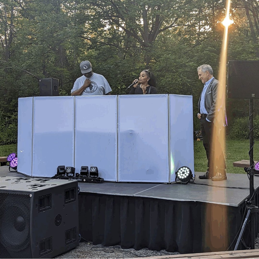 Thank you to Patience for the invitation and warm welcome at Dr. Simeon's birthday celebration. I was happy to share my vision for the Toronto, and connect once more with Patience who is doing great work in the Nigerian community and beyond.