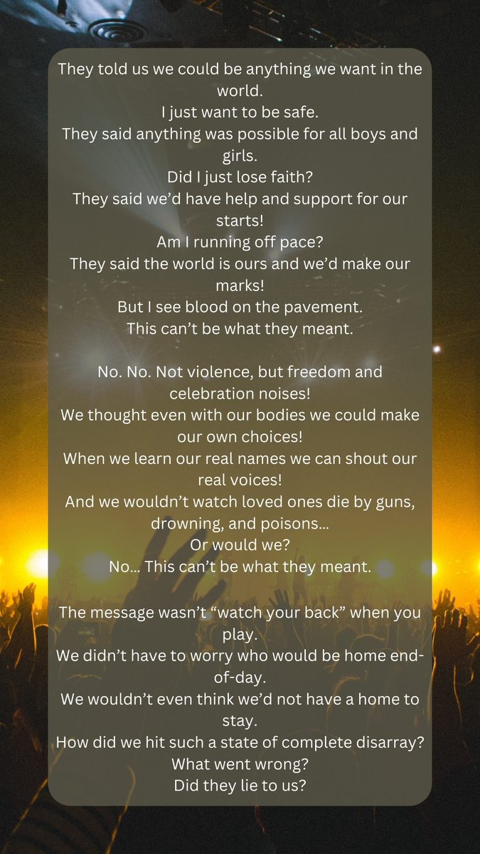 SaveThe_Rave's tweet photo. its time we make the world they told us about #savetherave https://t.co/eNDrrE5cG9