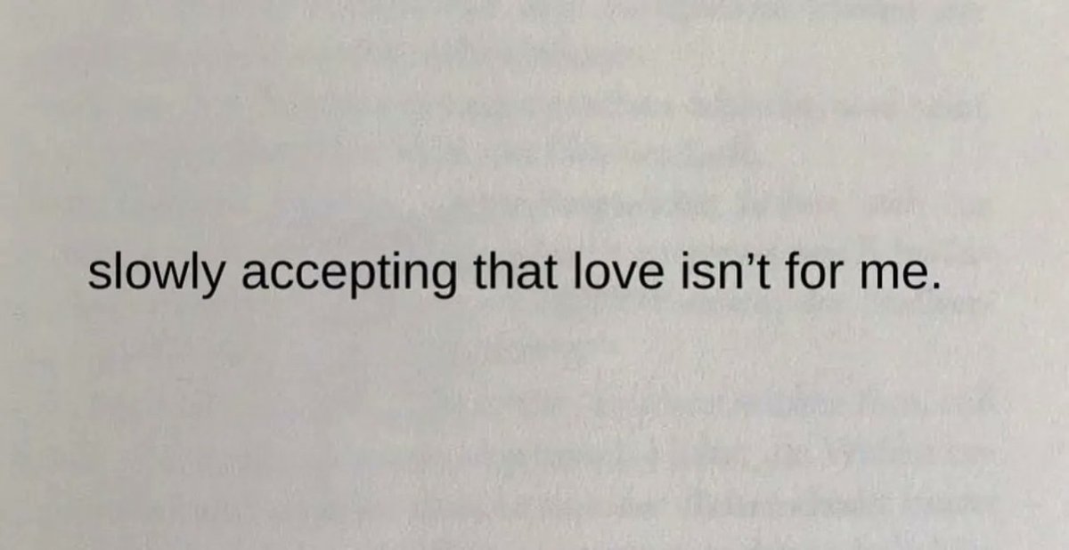 maybe it just isn’t for me..