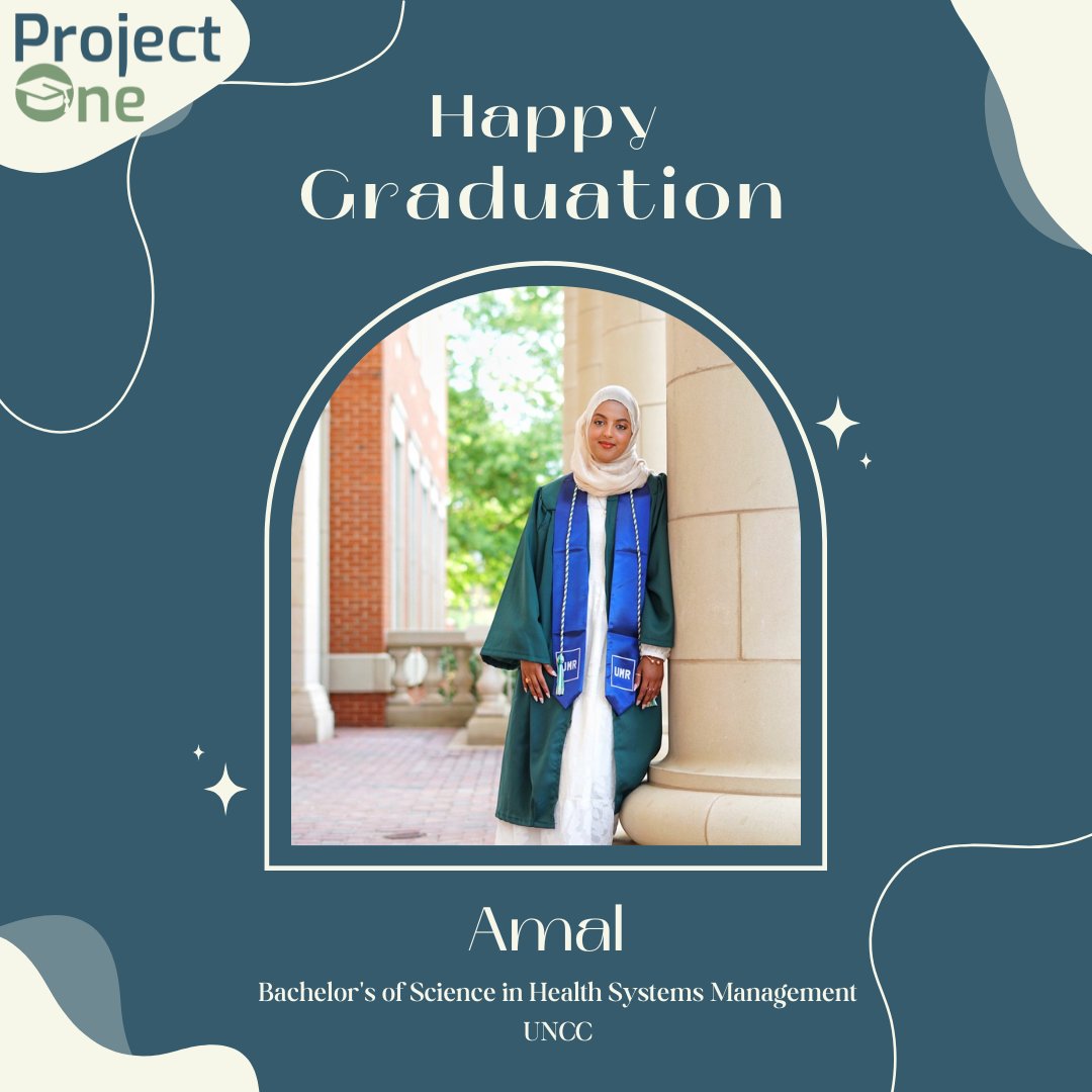 🎓🌟 We're thrilled to announce the graduation of Amal! 🎉🎓 We extend our heartfelt congratulations and wish her utmost success in all her future endeavors. 🌟