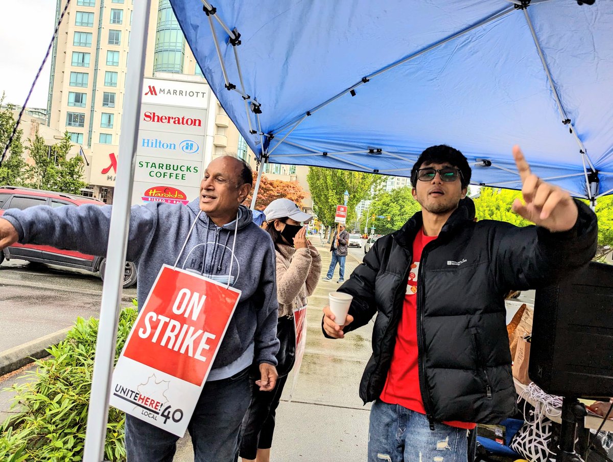 It's #SheratonYVRStrike DAY 9 and we're RAMPING UP! Stay tuned! 

#onstrike #strike #bcpoli #cdnpoli #bclab #canlab #richmondbc #britishcolumbia #canada #yvr #vancouver #union #workersunite #unionstrong #fairpay #livingwage