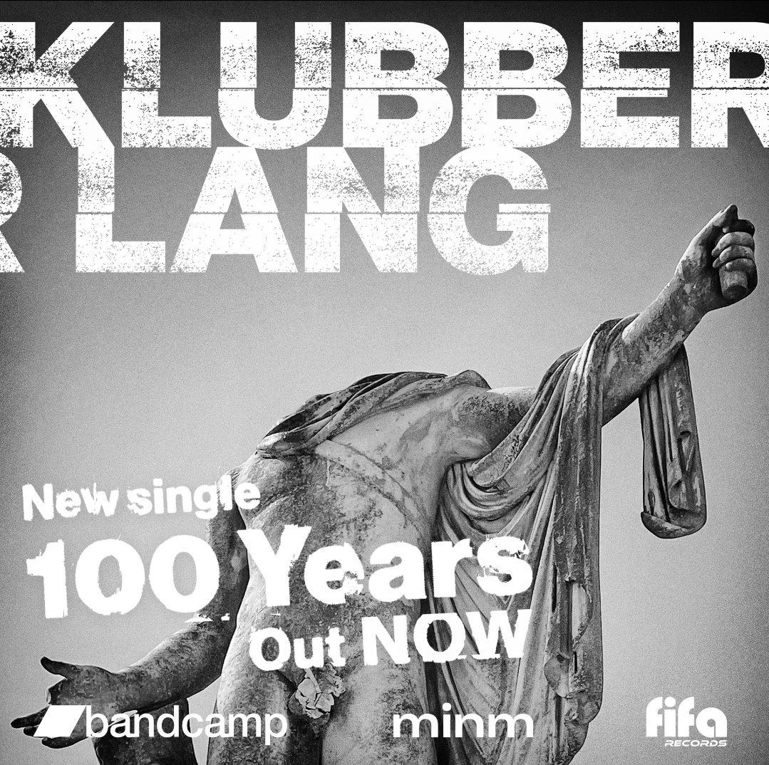 If you like music this song has loads of it #100years #klubberlang #klubberlangmusic #fifarecords #bjfmediapr #dannyfuckingbutcher #dontbemean