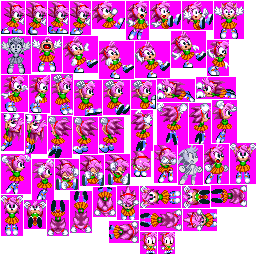 Shiny Dude on X: @Axanery Reminds me of when we kinda got sonic 3 Amy  sprites from that one sonic leapfrog game  / X