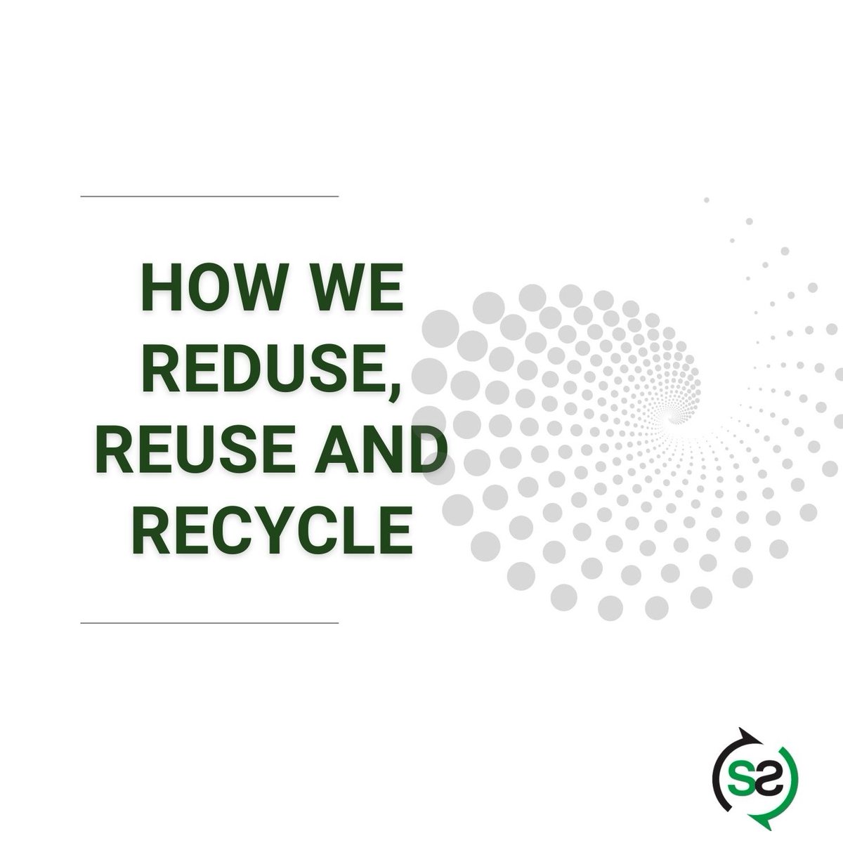 From our UpcyclIT® program to every day in-house operations. Our company reuses boxes, packing materials, and other items, including packaged items, whenever possible.  ♻️💚
Feeling confused about going green? surplusservice.com