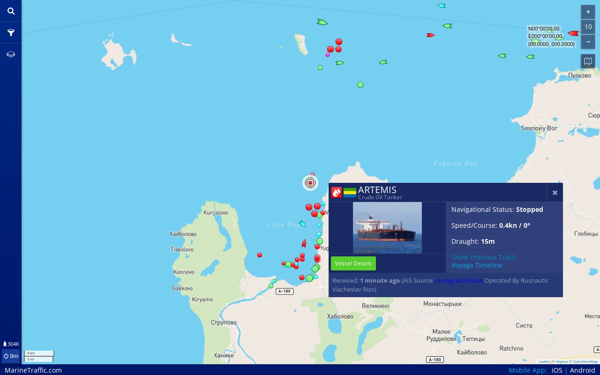 Russian Tanker Tracker tweet media