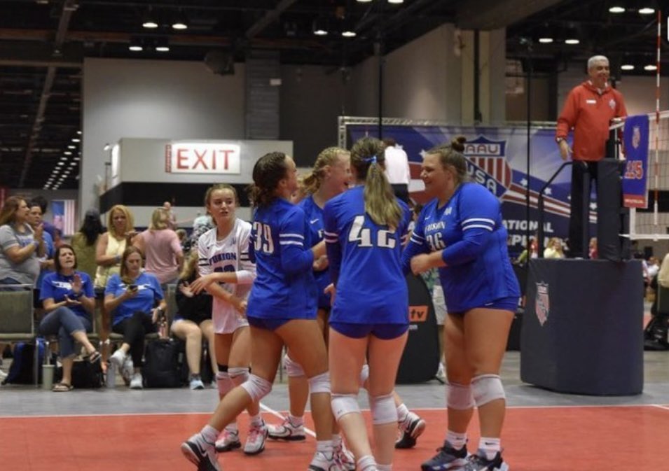 aclark2026's tweet photo. 2023 club season has come to an end. I have had so much fun playing with my awesome teammates! @ClubFusionVB #volleyball #setter https://t.co/T8KBuhz1Ww